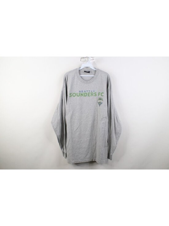 Vintage Other - Vintage Mens 2XL Spell Out MLS Seattle Sounders FC Soccer Long Sleeve T-Shirt